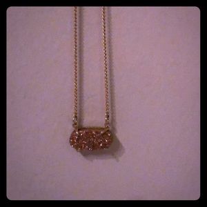 Rose gold necklace